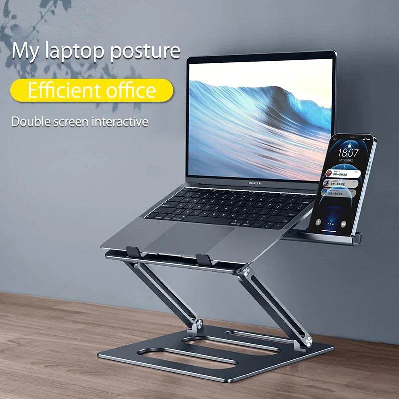 Laptop Stand Holder for MacBook Notebook Foldable AdjustableAluminium Alloy Laptop Stand Bracket Holder For iPad
Laptop Stand Holder for MacBook Notebook Foldable AdjustableAluminium Alloy Laptop Stand Bracket Holder For iPad