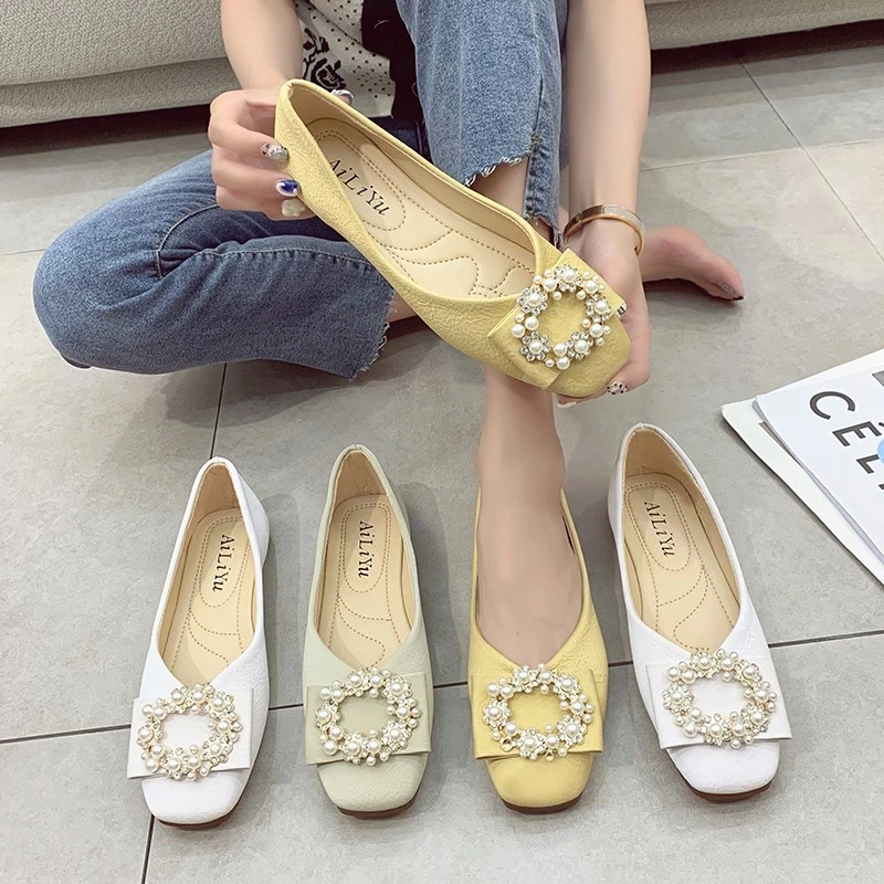Shoes Woman Flats Casual Female Sneakers Shallow Mouth Elegant Square Toe Modis Slip-on Dress Grandma Summer 2021 Comfortable Sl
Shoes Woman Flats Casual Female Sneakers Shallow Mouth Elegant Square Toe Modis Slip-on Dress Grandma Summer 2021 Comfortable Sl