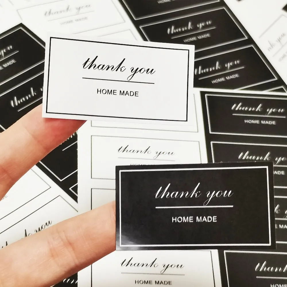 80pcs Black White Luxury Rectangle Thank You Stickers Sealing Label Stickers for Handmade Craft Candle Soap DIY Packaging
80pcs Black White Luxury Rectangle Thank You Stickers Sealing Label Stickers for Handmade Craft Candle Soap DIY Packaging