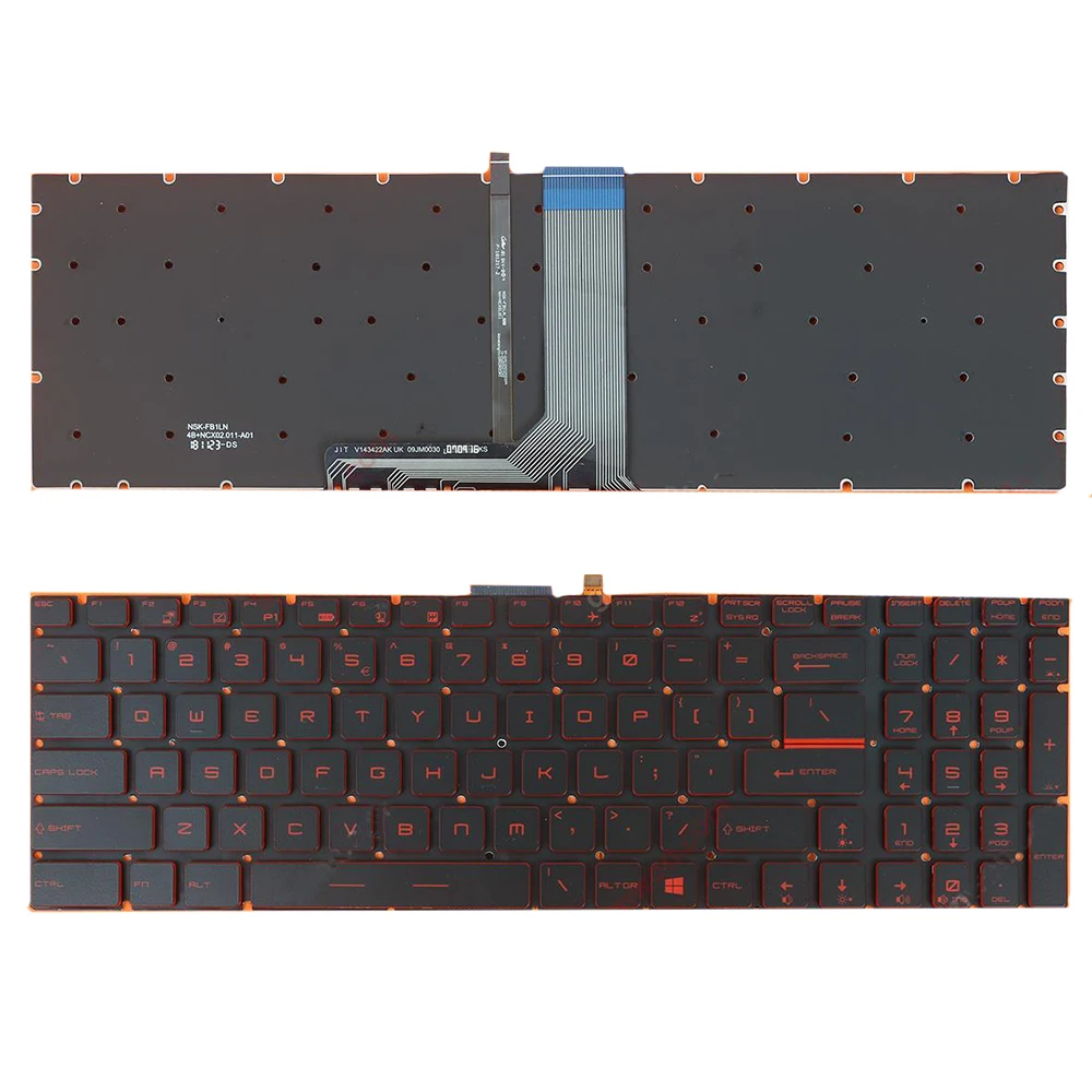 Клавиатура US для ноутбука MSI GF75 GP62 GP62VR GP62MVR GP72 GP72MVR GL62 GL62M GL62MVR GL63 LG72 GL72 GL72M GL72M
Клавиатура US для ноутбука MSI GF75 GP62 GP62VR GP62MVR GP72 GP72MVR GL62 GL62M GL62MVR GL63 LG72 GL72 GL72M GL72M