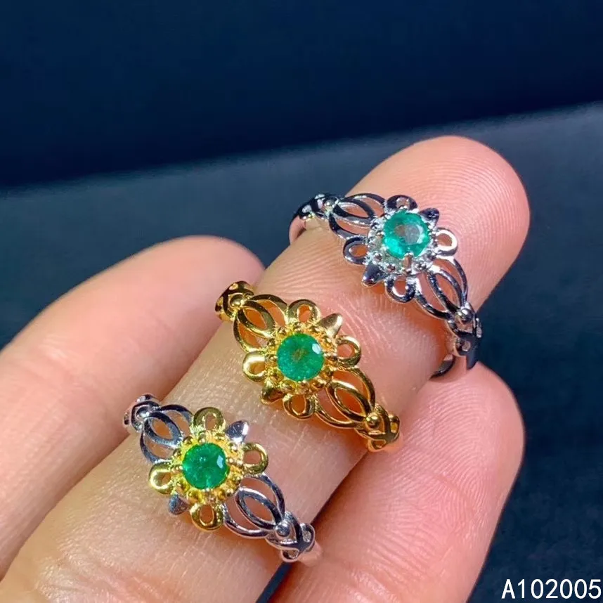 KJJEAXCMY fine jewelry 925 sterling silver inlaid natural gemstone Emerald Female Miss Girl Woman new ring noble Support test
KJJEAXCMY fine jewelry 925 sterling silver inlaid natural gemstone Emerald Female Miss Girl Woman new ring noble Support test