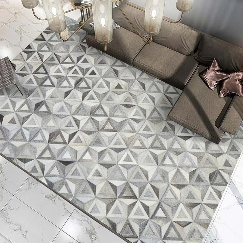 Luxury Handmade Cow Skin Patchwork Carpet Nordic Living Room Large Area Rug Sofa Bedroom Bed Blanket Real Fur Floor Mat
Luxury Handmade Cow Skin Patchwork Carpet Nordic Living Room Large Area Rug Sofa Bedroom Bed Blanket Real Fur Floor Mat