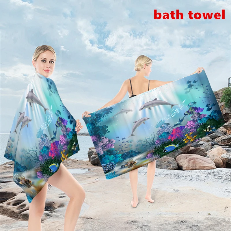 Soft Bath Towels 3D Printing Quick Dry Beach Towels Bathroom Face Hand Towels Swimming Camping Yoga Blanket Cushion
Soft Bath Towels 3D Printing Quick Dry Beach Towels Bathroom Face Hand Towels Swimming Camping Yoga Blanket Cushion