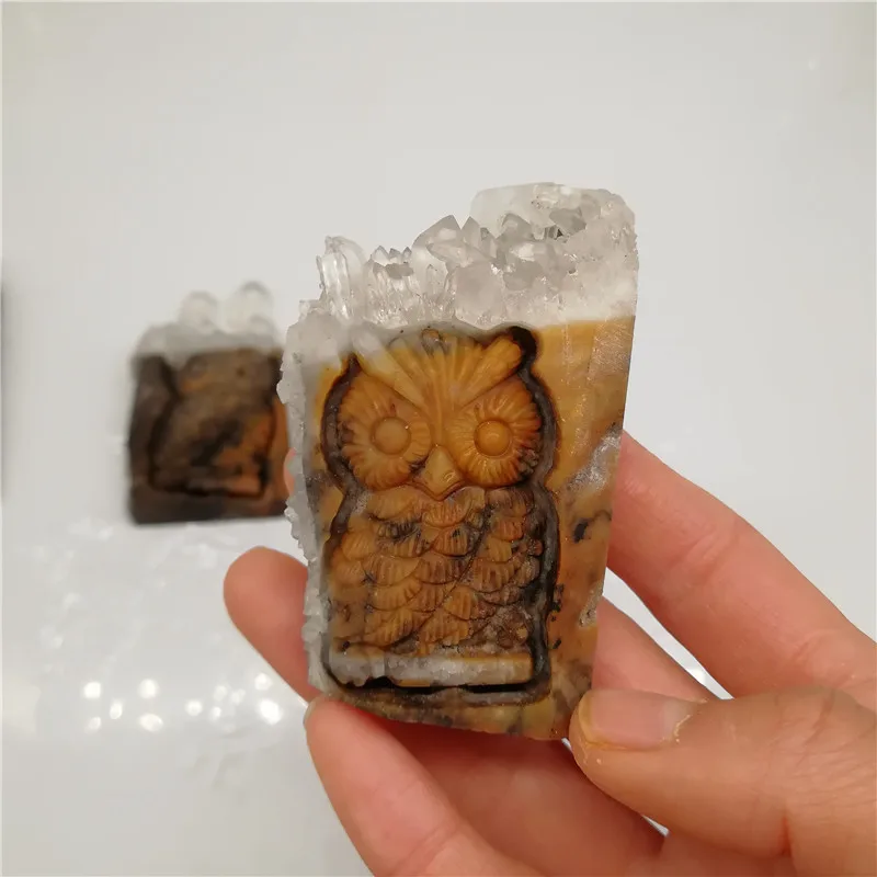 Искусственная Сова из натурального кристалла, рандомная отправка 
Искусственная Сова из натурального кристалла, рандомная отправка