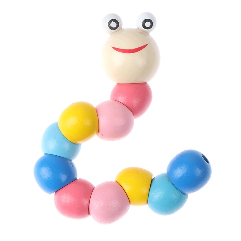 1pc Rainbow Worm Twist Puppet Cognition Fun Educational Toys Changeable Shape Wooden Blocks Kids Colorful Caterpillar Baby Toy
1pc Rainbow Worm Twist Puppet Cognition Fun Educational Toys Changeable Shape Wooden Blocks Kids Colorful Caterpillar Baby Toy