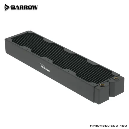 Barrow 60 мм толщиной 480 медный компьютер разряд водяной охлаждающей жидкости