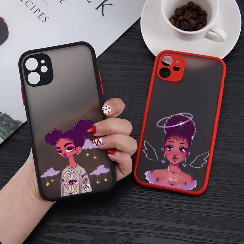 melanin Girl art african woman Phone Case matte transparent For iphone 11 12 13 6 s 7 8 plus mini x xs xr pro max cover 
melanin Girl art african woman Phone Case matte transparent For iphone 11 12 13 6 s 7 8 plus mini x xs xr pro max cover