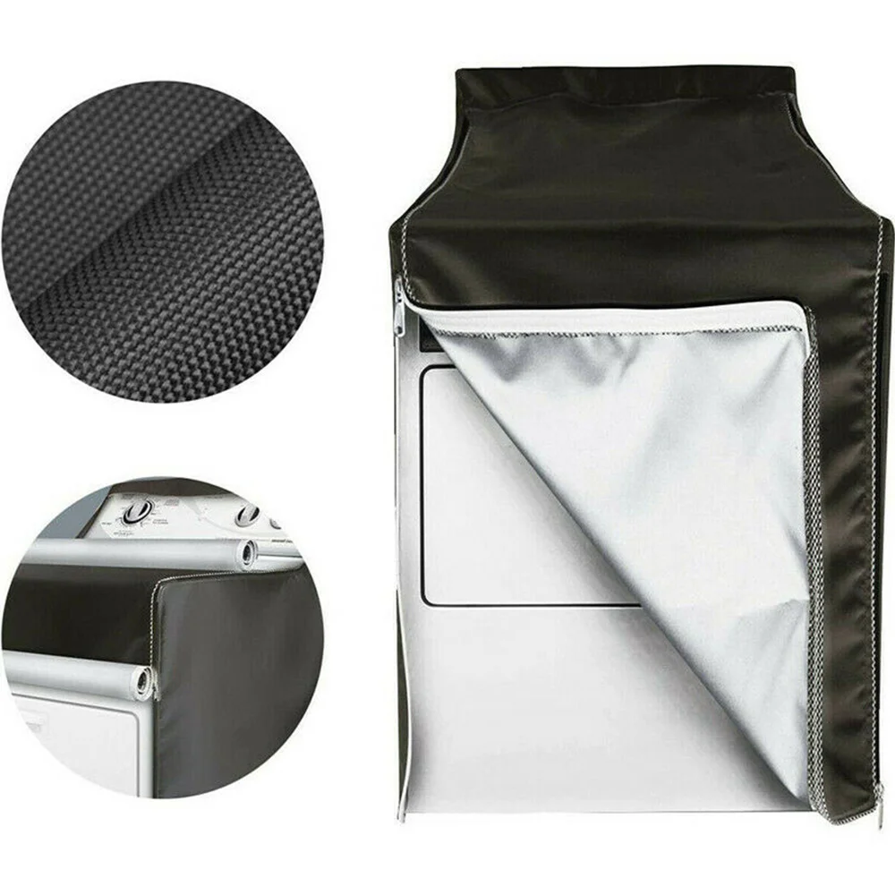 Silver Coating Oxford Cloth Material Washing Machine Cover Laundry Dryer Protect Polyester Dustproof Waterproof Sunscreen Cover
Silver Coating Oxford Cloth Material Washing Machine Cover Laundry Dryer Protect Polyester Dustproof Waterproof Sunscreen Cover