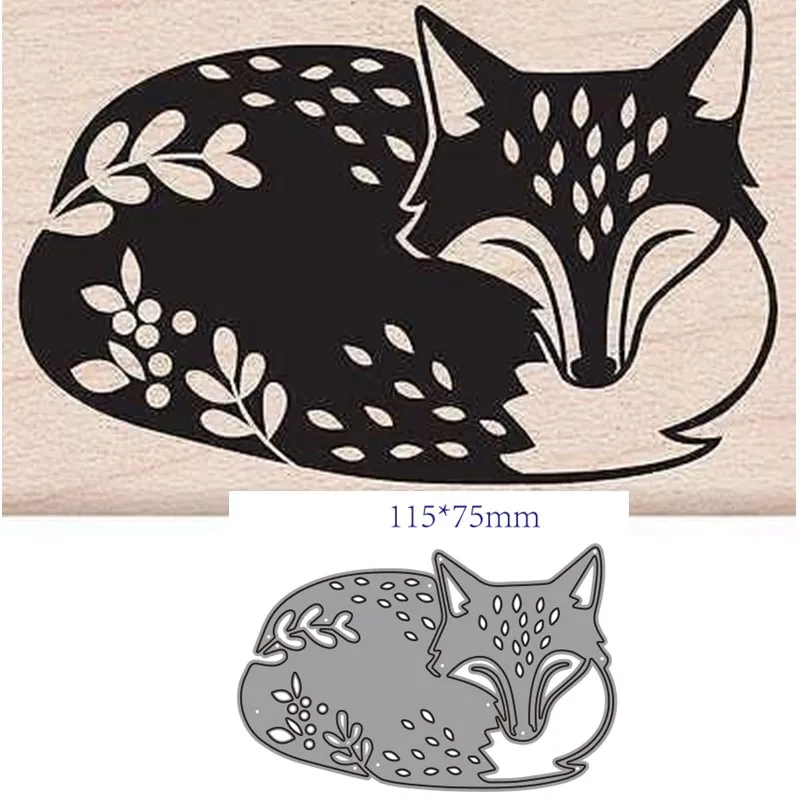Metal cutting dies cut die mold Animal fox decoration Scrapbook paper craft knife mould blade punch stencils 
Metal cutting dies cut die mold Animal fox decoration Scrapbook paper craft knife mould blade punch stencils