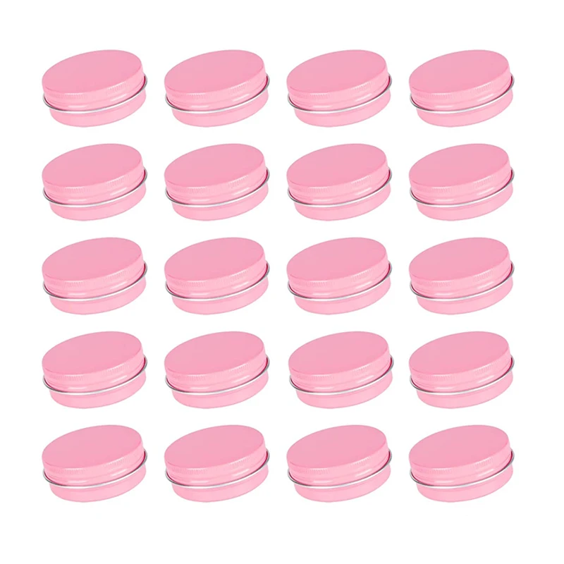 100Pcs 30g 1oz Pink Aluminum Cream Jar Pot Nail Art Makeup Lip Gloss Empty Cosmetic Metal Tins Containers
100Pcs 30g 1oz Pink Aluminum Cream Jar Pot Nail Art Makeup Lip Gloss Empty Cosmetic Metal Tins Containers