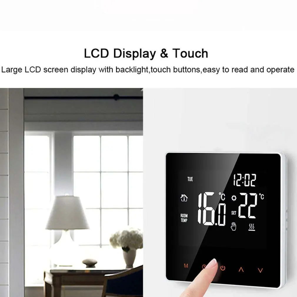 ME81H/ME88H/ME83H 3A/16A Thermostat Temperature Controller Electric Floor Heating Thermostat Smart Room Thermostat
ME81H/ME88H/ME83H 3A/16A Thermostat Temperature Controller Electric Floor Heating Thermostat Smart Room Thermostat