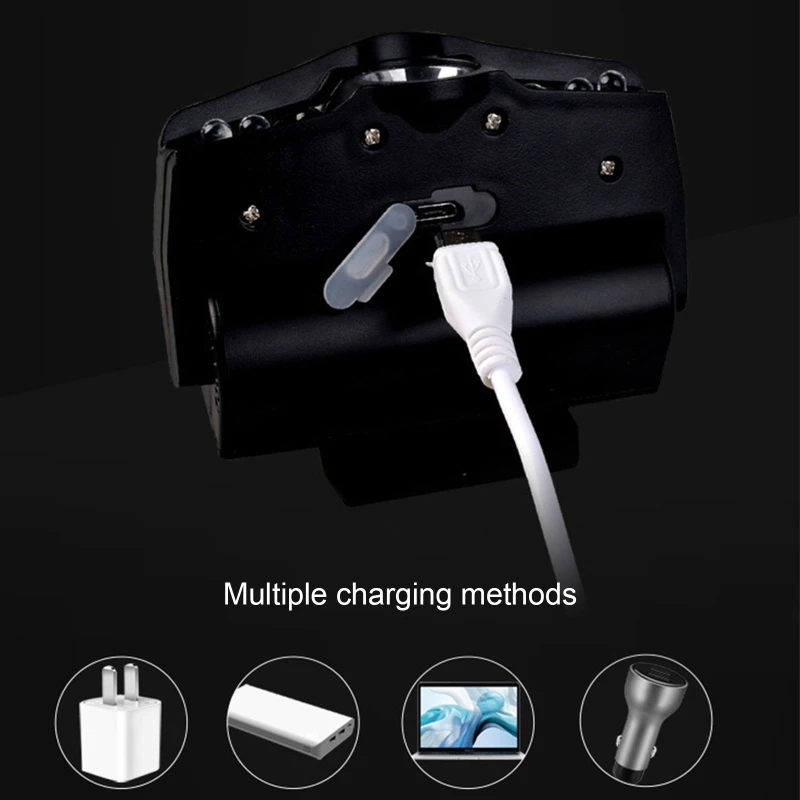 Sports 180 Rotatable Waterproof Night Fishing Cap Clip Headlight Battery Display USB Rechargeable Headlamp Outdoor Multipurpose
Sports 180 Rotatable Waterproof Night Fishing Cap Clip Headlight Battery Display USB Rechargeable Headlamp Outdoor Multipurpose