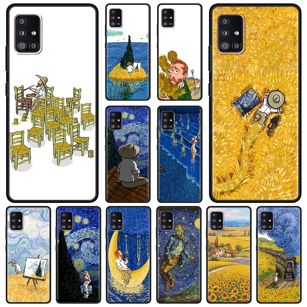 Phone Case For Samsung Galaxy A51 A12 A21s A71 A52 A31 A02s A11 A41 A01 A51 A02 F42 A72 A32 A22 4G/5G Artist Van Gogh's life
Phone Case For Samsung Galaxy A51 A12 A21s A71 A52 A31 A02s A11 A41 A01 A51 A02 F42 A72 A32 A22 4G/5G Artist Van Gogh's life