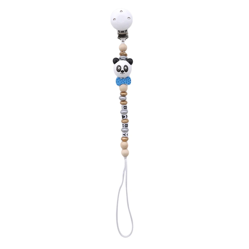 Creative Cute Animal Panda Baby Infant Kids Pacifier Chain Clip Christmas High Quality Baby Gift Dummy Soother Nipple Holder
Creative Cute Animal Panda Baby Infant Kids Pacifier Chain Clip Christmas High Quality Baby Gift Dummy Soother Nipple Holder