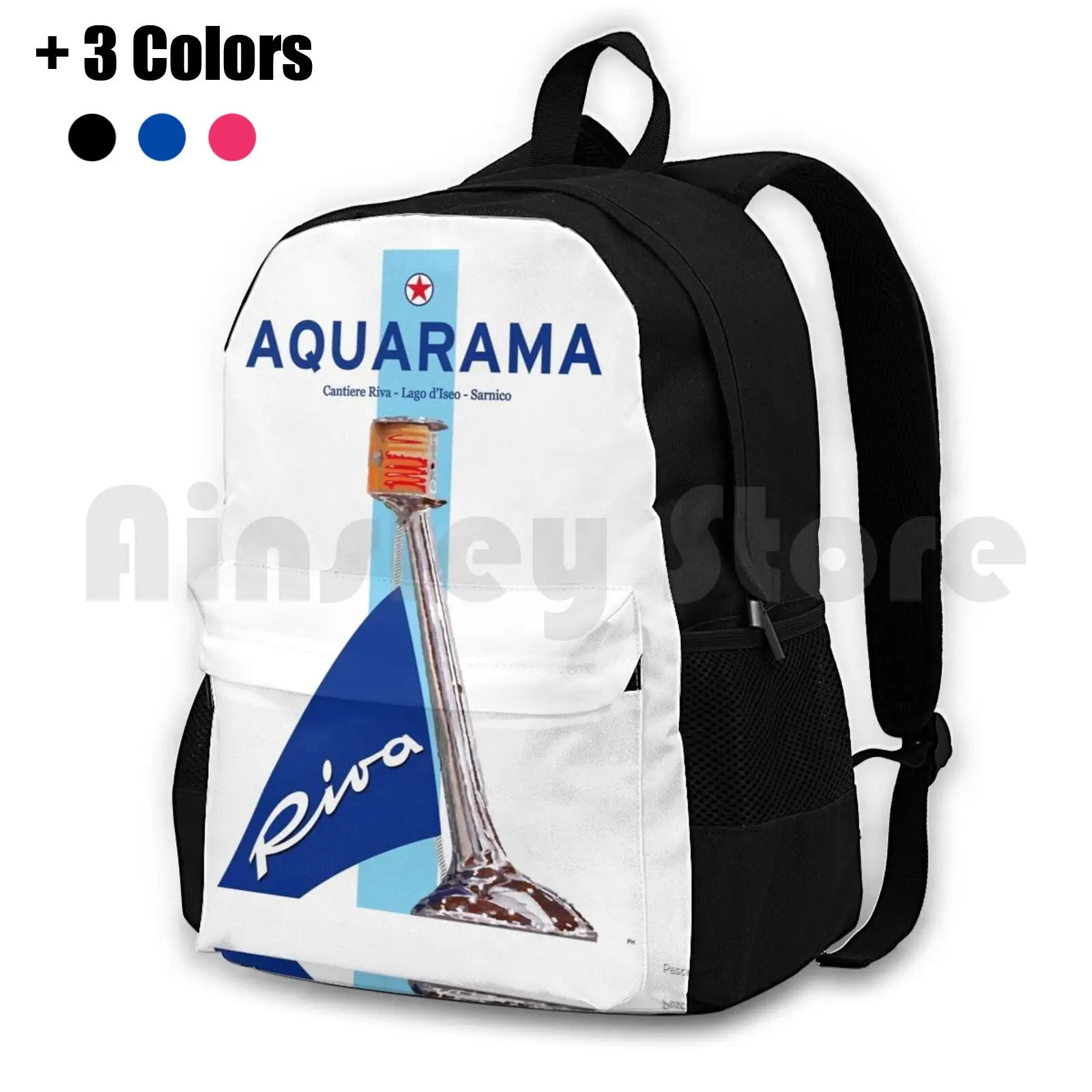 Riva Aquarama Design Italy Italia Travel Vintage Poster Outdoor Hiking Backpack Riding Climbing Sports Bag Riva Saint Tropez 
Riva Aquarama Design Italy Italia Travel Vintage Poster Outdoor Hiking Backpack Riding Climbing Sports Bag Riva Saint Tropez