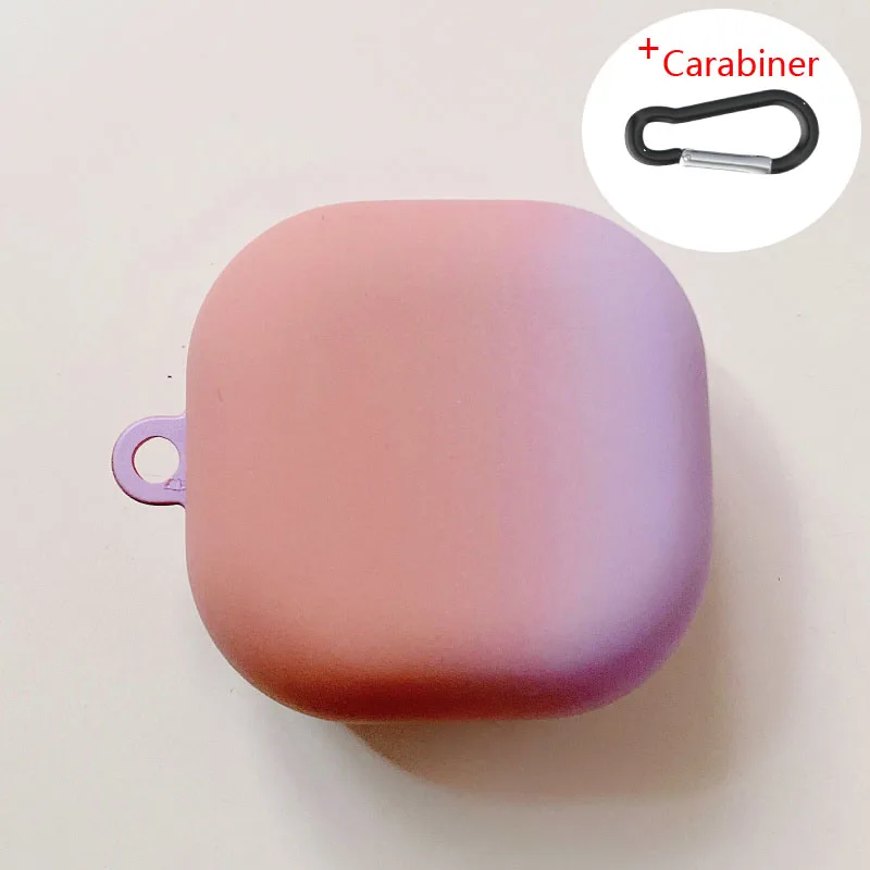 for Samsung Galaxy Buds Live gradient rainbow protective cover, suitable for Buds Live earphone accessories carabiner
for Samsung Galaxy Buds Live gradient rainbow protective cover, suitable for Buds Live earphone accessories carabiner
