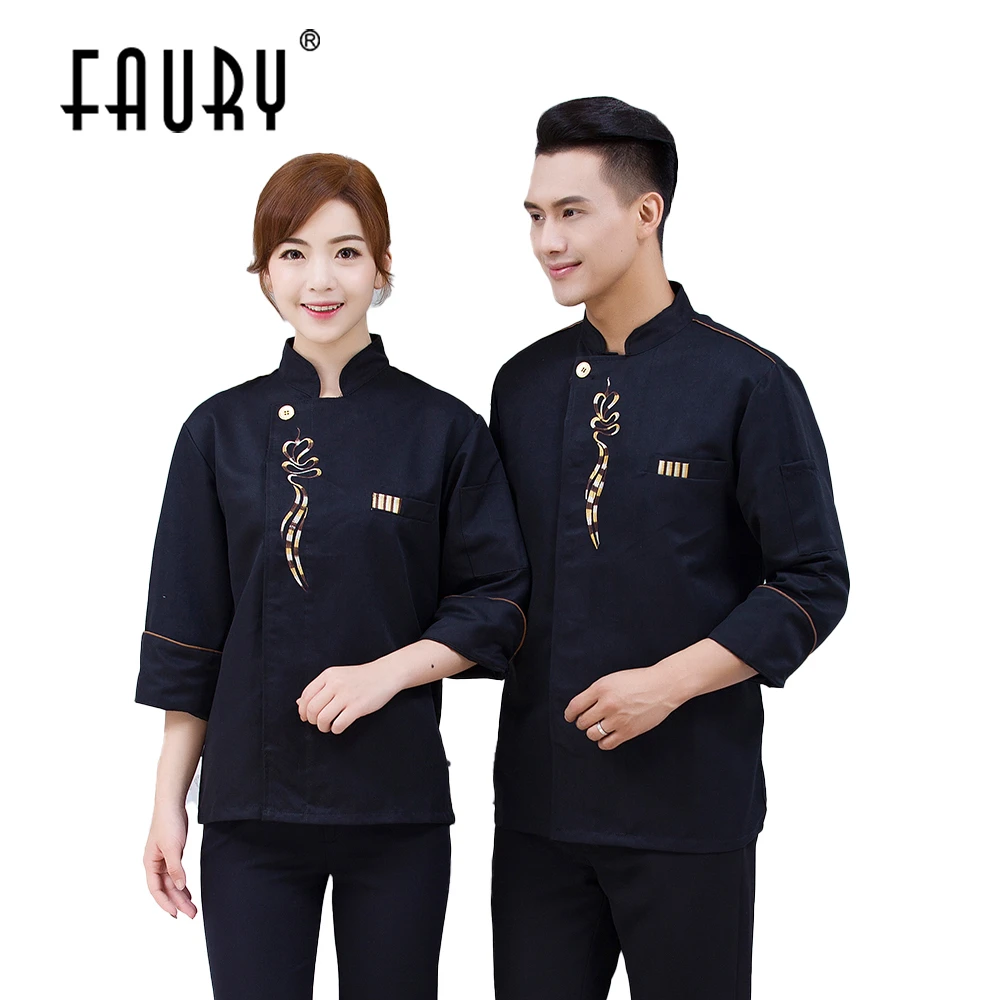 Unisex Long Sleeve Chef Clothes Bakery Restaurant Kitchen Uniform Shirt Hotel Work Wear Waiter Waitress Catering Chef Jackets
Unisex Long Sleeve Chef Clothes Bakery Restaurant Kitchen Uniform Shirt Hotel Work Wear Waiter Waitress Catering Chef Jackets