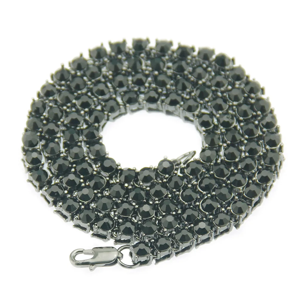 Chaozhou Hip Hop Jewelry Inlaid With Cuba Single Row Diamond Ice Button Tennis Chain Necklace
Chaozhou Hip Hop Jewelry Inlaid With Cuba Single Row Diamond Ice Button Tennis Chain Necklace