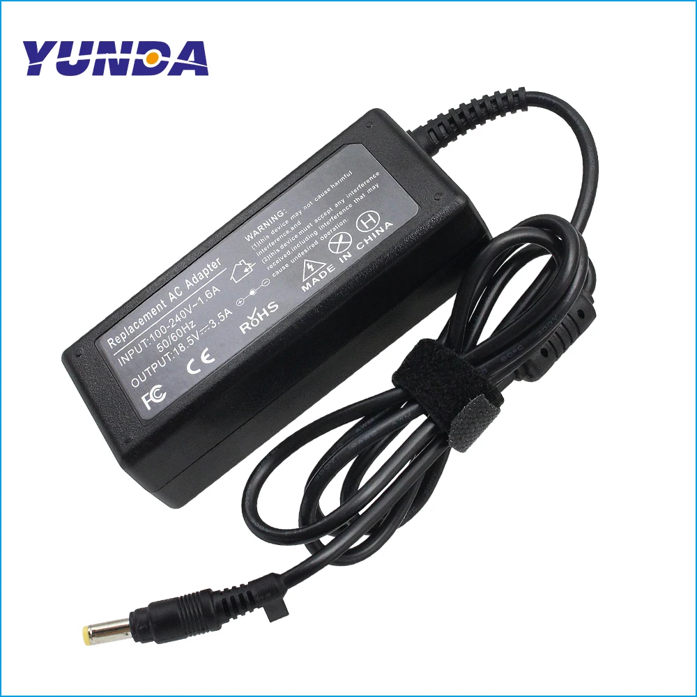 18.5V 3.5A 65W Replacement AC Charger Adapter for Pavilion DV2000 DV1000 DV6000 DC359A DL606A PA-1650-02C 239704-001 Series
18.5V 3.5A 65W Replacement AC Charger Adapter for Pavilion DV2000 DV1000 DV6000 DC359A DL606A PA-1650-02C 239704-001 Series