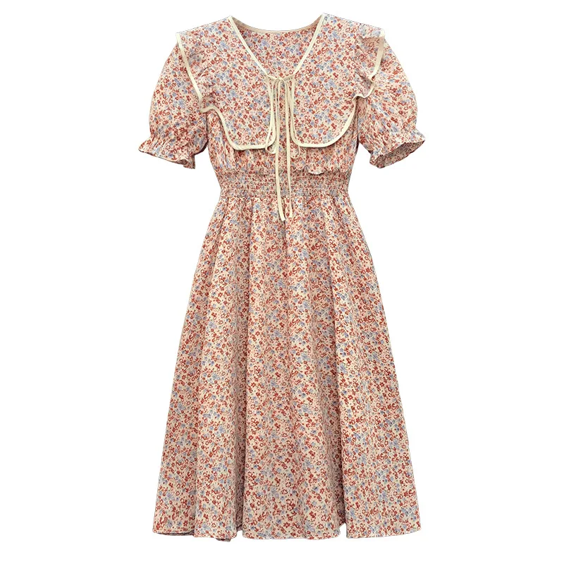 2021 Summer New Large Size Fashion Western Style Youthful-Looking Detachable Doll Collar Waist Dress Sweet Skirt
2021 Summer New Large Size Fashion Western Style Youthful-Looking Detachable Doll Collar Waist Dress Sweet Skirt