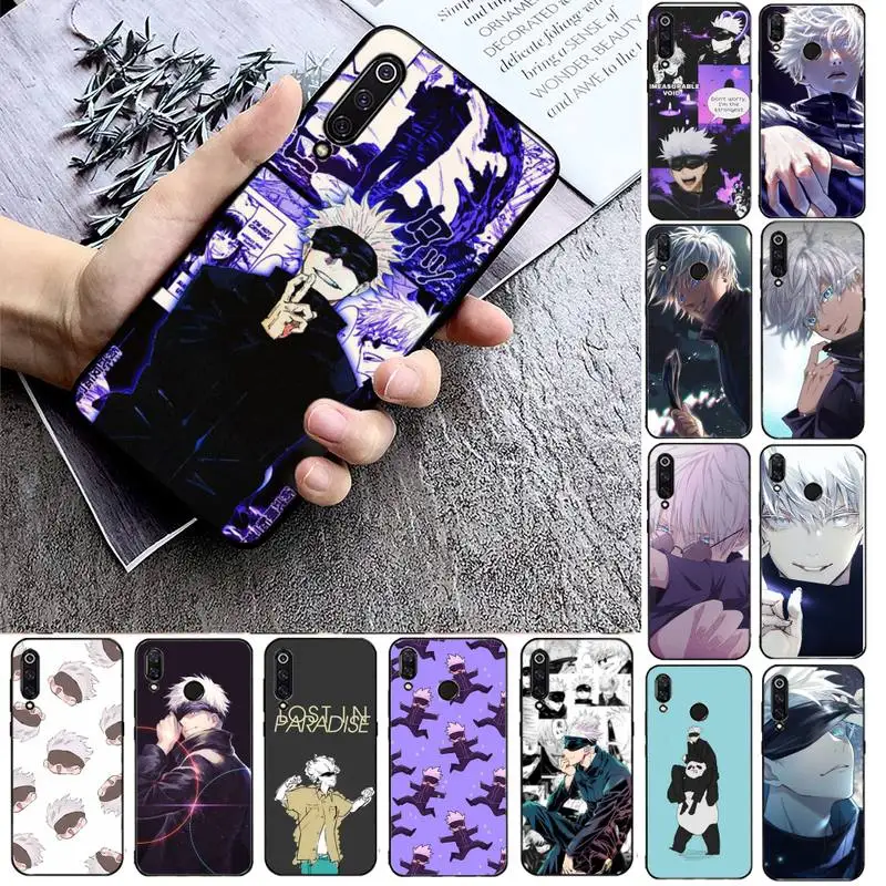 Satoru Gojo Jujutsu Kaisen Anime Phone Case For Xiaomi max3 mi 9 se mi8 F1 9SE 10 lite F1 Back Coque 
Satoru Gojo Jujutsu Kaisen Anime Phone Case For Xiaomi max3 mi 9 se mi8 F1 9SE 10 lite F1 Back Coque
