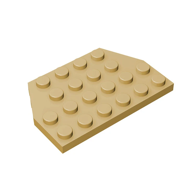10pcs MOC Brick Parts 32059 Wedge Plate 4 x 6 Cut Corners Compatible Building Block Particle DIY Kid Brain Toy Birthday Gift
10pcs MOC Brick Parts 32059 Wedge Plate 4 x 6 Cut Corners Compatible Building Block Particle DIY Kid Brain Toy Birthday Gift