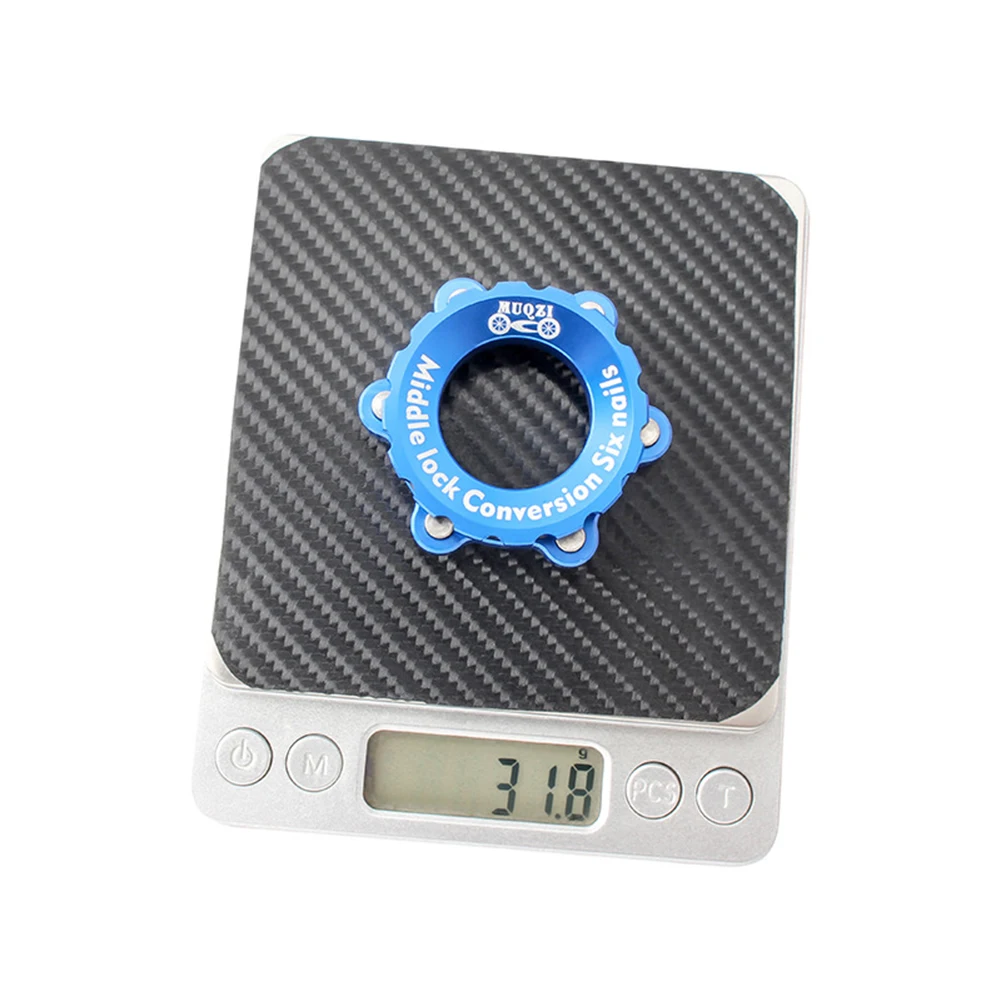 Bicycle Centerlock 6-Hole Adapter MTB Road Mountain Bike Hub Center Lock Conversion 6 Bolt Disc Brake Rotor Cycling Accessories
Bicycle Centerlock 6-Hole Adapter MTB Road Mountain Bike Hub Center Lock Conversion 6 Bolt Disc Brake Rotor Cycling Accessories