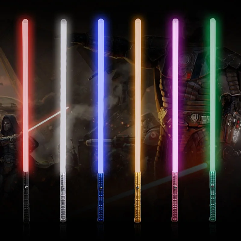 New 12 Types 1 Pcs Cosplay Lightsaber With Light Saber Alloy Skywalker Sword 100 cm Toy Gift Boy Birthday Gift
New 12 Types 1 Pcs Cosplay Lightsaber With Light Saber Alloy Skywalker Sword 100 cm Toy Gift Boy Birthday Gift