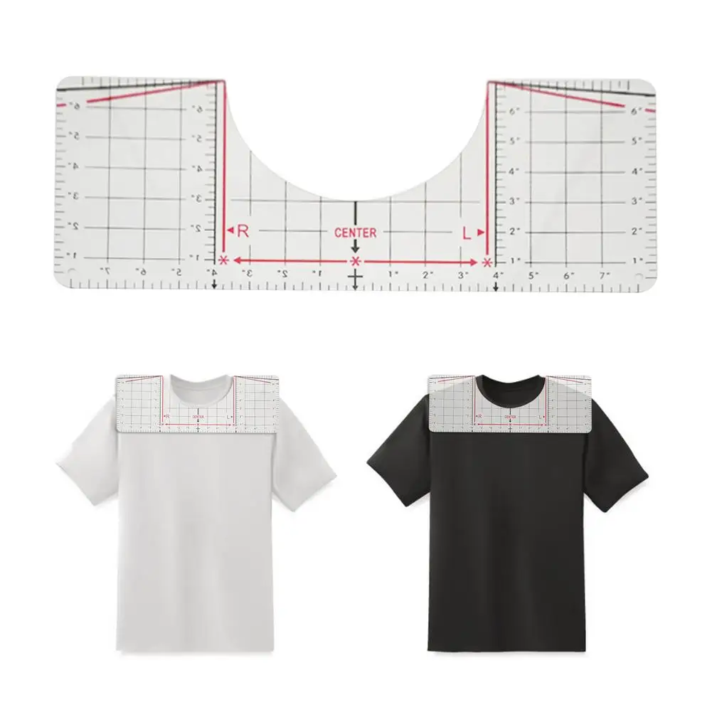 Tshirt Ruler Guide For Vinyl Alignment T Shirt Rulers To Center Designs Guide Ruler Heat Press Alignment And Measurement Tool
Tshirt Ruler Guide For Vinyl Alignment T Shirt Rulers To Center Designs Guide Ruler Heat Press Alignment And Measurement Tool