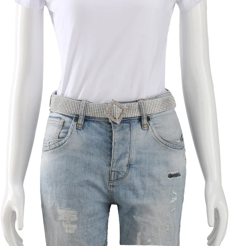 TJ-TingJun The New Style Of Non-perforated Full Drill Belt Embellished Jeans European American Cross Border Drill Belt Cpid5
TJ-TingJun The New Style Of Non-perforated Full Drill Belt Embellished Jeans European American Cross Border Drill Belt Cpid5