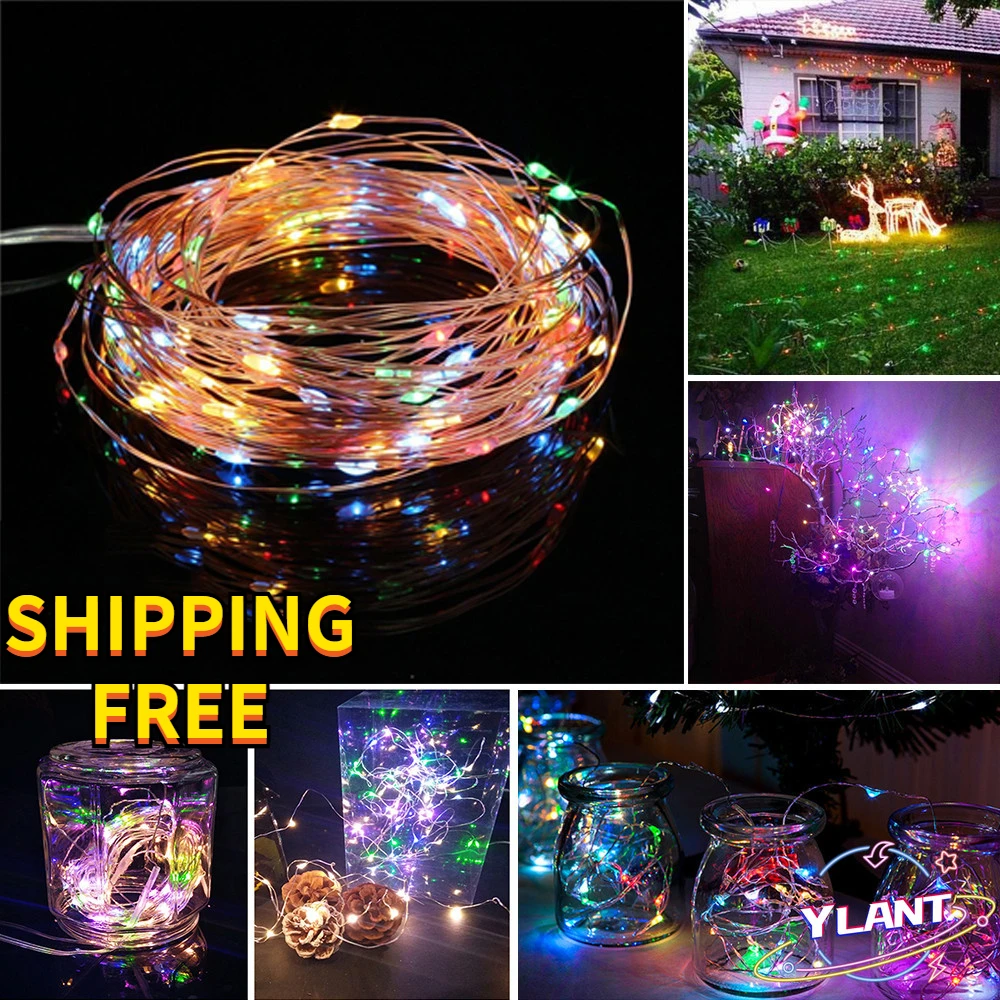 SWT 10m 100LED / 5M 50 LED Waterproof Outdoor Garland Solar Power Lamp Christmas For Garden Decoration Solar String Fairy Lights
SWT 10m 100LED / 5M 50 LED Waterproof Outdoor Garland Solar Power Lamp Christmas For Garden Decoration Solar String Fairy Lights