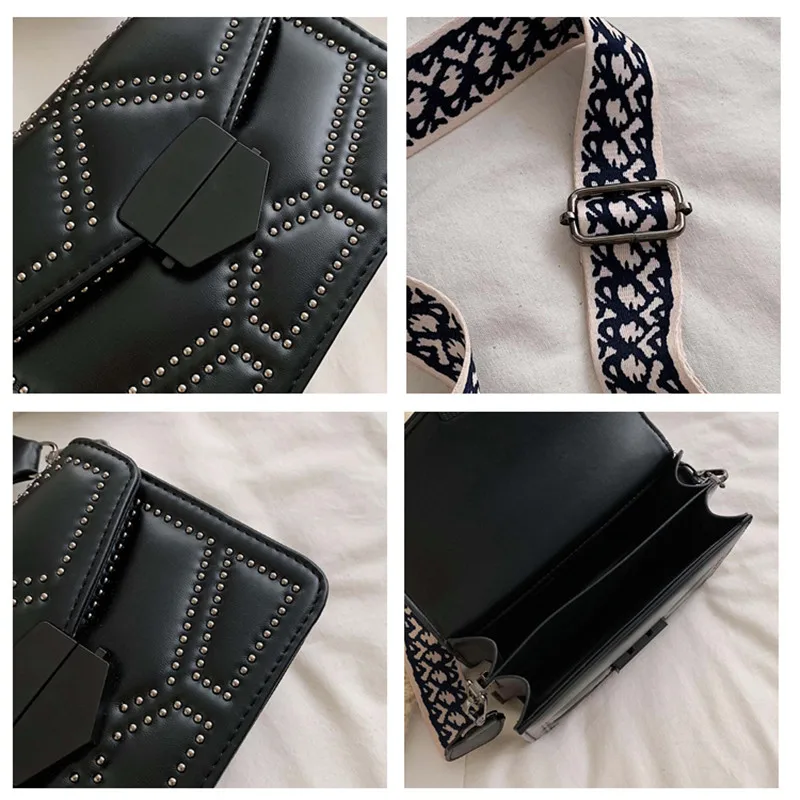 DikizFly New Lock Shoulder Bags Leather bags women Crossbody Bag Rivet Handbag Female Purse Luxury Designer Small Bag Handbags
DikizFly New Lock Shoulder Bags Leather bags women Crossbody Bag Rivet Handbag Female Purse Luxury Designer Small Bag Handbags