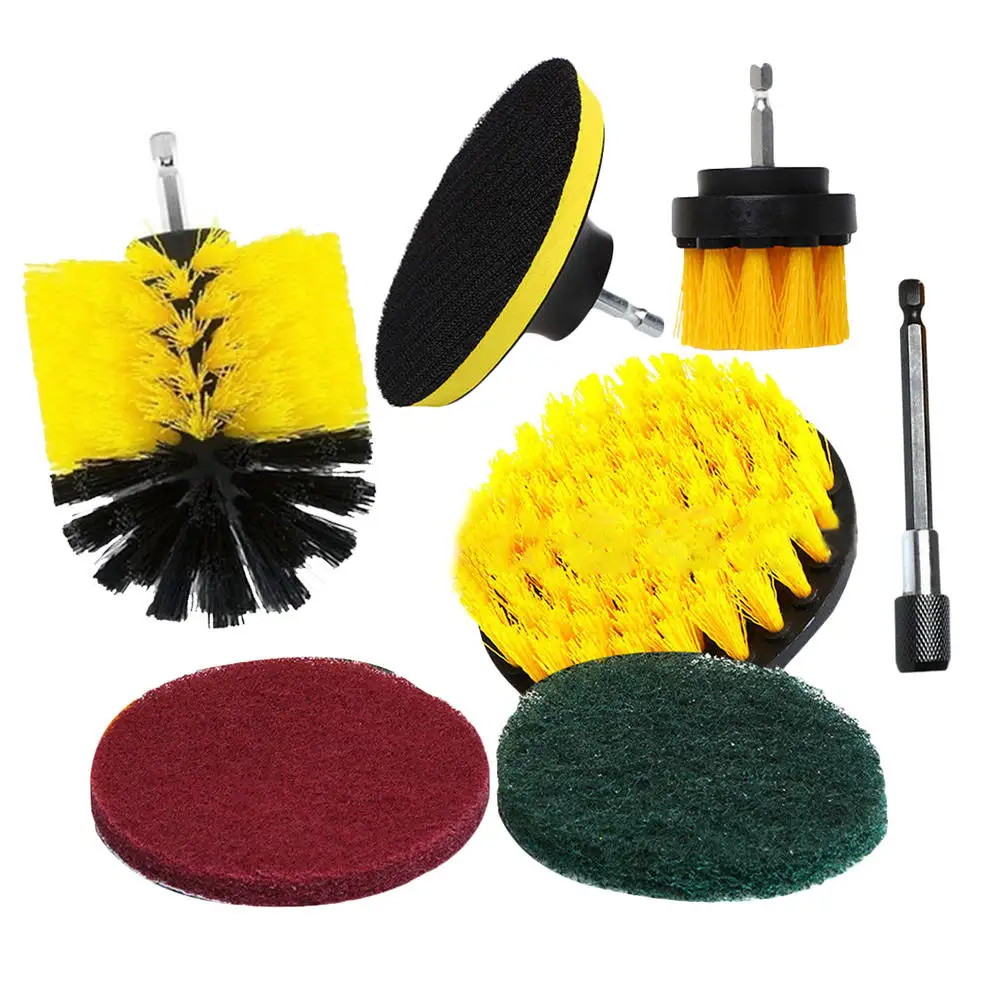 6pcs/Set Electric Drill Brush Kit Tile Grout Scrubber Cleaning Bathroom Tub Cleaner Kit Wood Grinding Polishing Tool
6pcs/Set Electric Drill Brush Kit Tile Grout Scrubber Cleaning Bathroom Tub Cleaner Kit Wood Grinding Polishing Tool