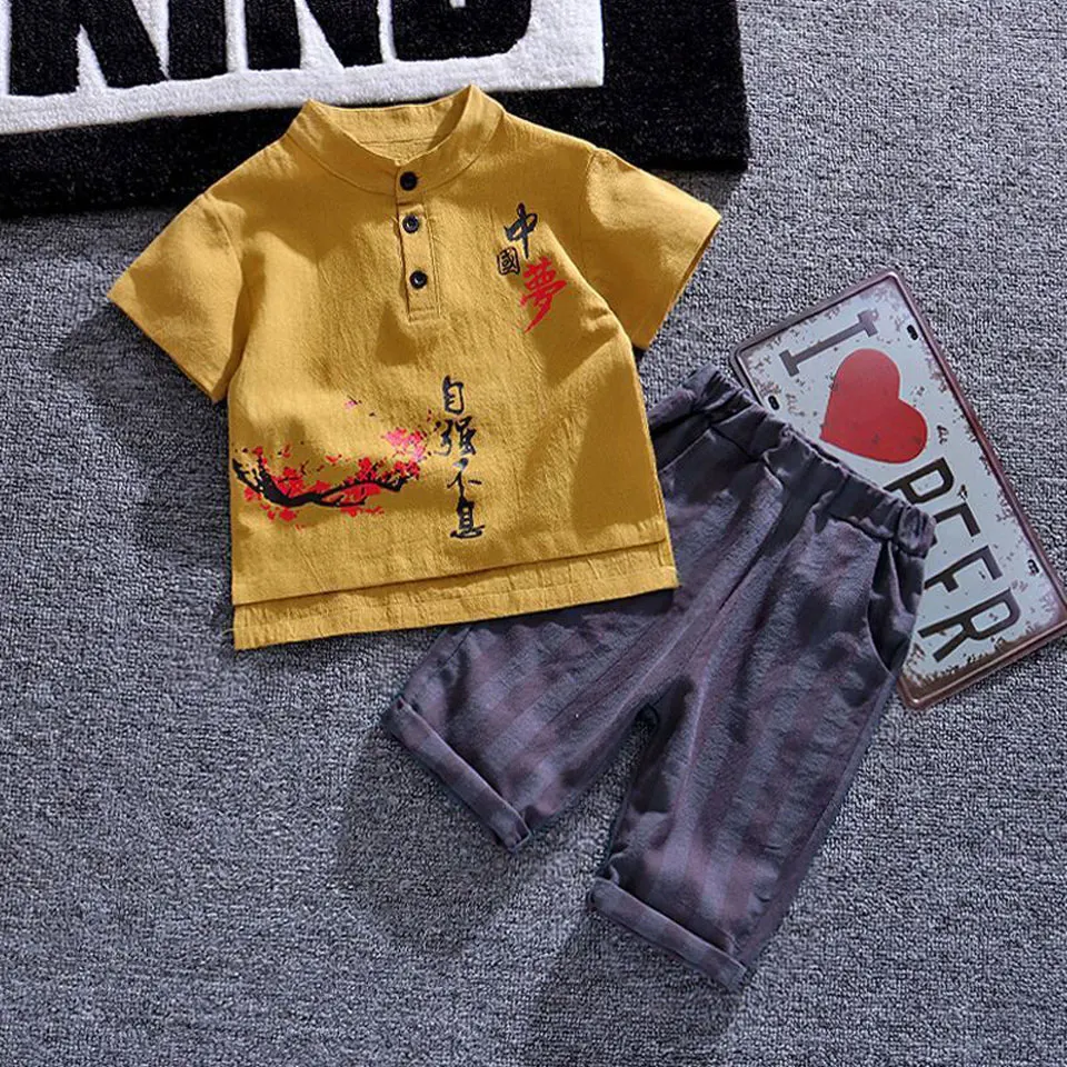 New Sale 2019 2T 3T 4 6 8 10 Years Toddler Boy Summer Clothes 2 Colors Kids Boys Fashion T-Shirt Shorts Boy Clothes Outfit
New Sale 2019 2T 3T 4 6 8 10 Years Toddler Boy Summer Clothes 2 Colors Kids Boys Fashion T-Shirt Shorts Boy Clothes Outfit