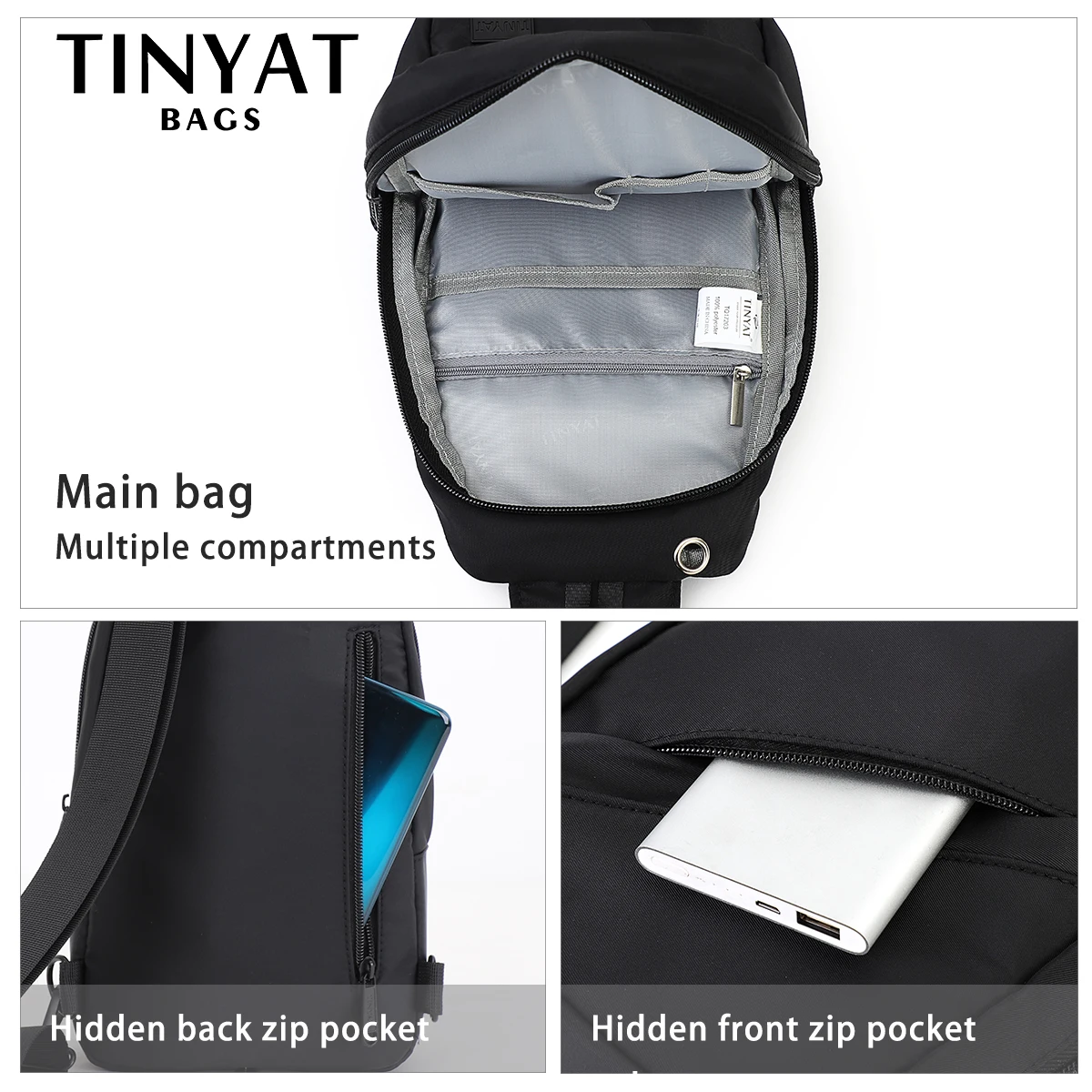 TINYAT Sling bag For 7.9 Camouflage Casual Functional Men Chest Bag Pack dual earphone jack Men Shoulder Messenger Bags Pack Bag
TINYAT Sling bag For 7.9 Camouflage Casual Functional Men Chest Bag Pack dual earphone jack Men Shoulder Messenger Bags Pack Bag