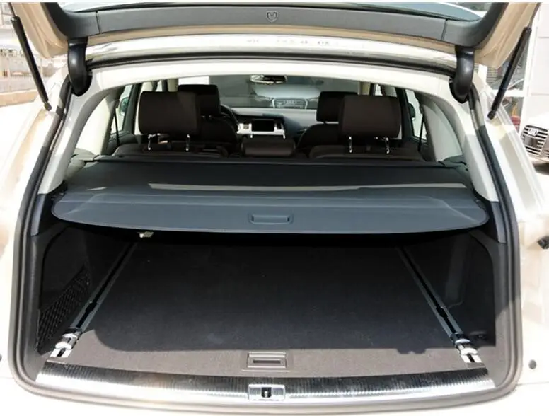 Rear Cargo Cover For Audi Q7 2016-2021 Privacy Trunk Screen Security Shield Shade Black Beige Auto Accessories