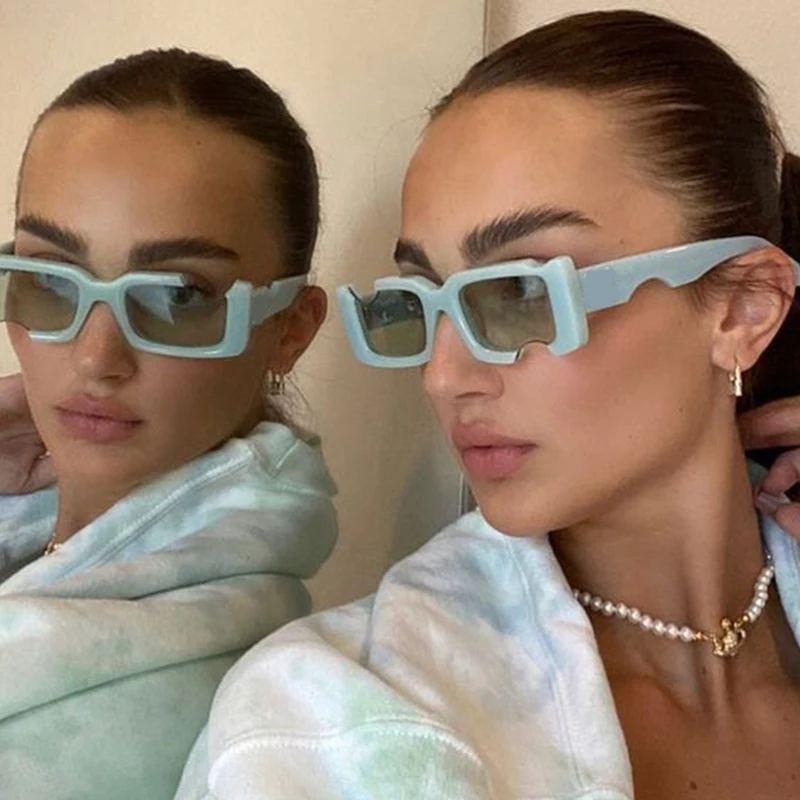 Small Rectangle Sunglasses Women Vintage Designer Green Black Holes Sun Glasses Men 2021 Brand Shades Fashion Square Eyewear
Small Rectangle Sunglasses Women Vintage Designer Green Black Holes Sun Glasses Men 2021 Brand Shades Fashion Square Eyewear
