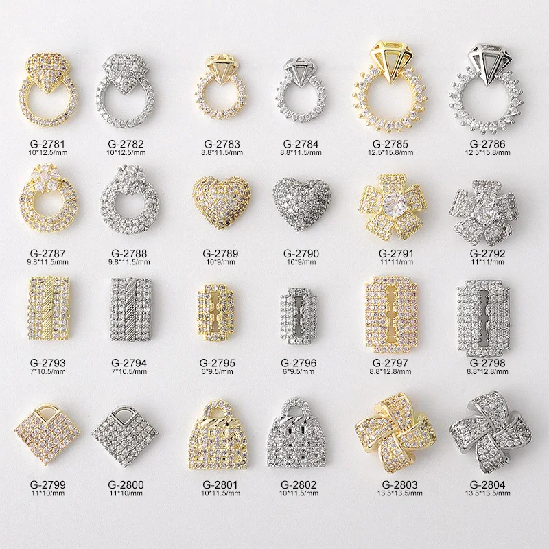 Nail Art Real Gold Zircon Diamond Ring Full of Zirconium Love Flower Bag Big Windmill Color Preserving Zircon
Nail Art Real Gold Zircon Diamond Ring Full of Zirconium Love Flower Bag Big Windmill Color Preserving Zircon