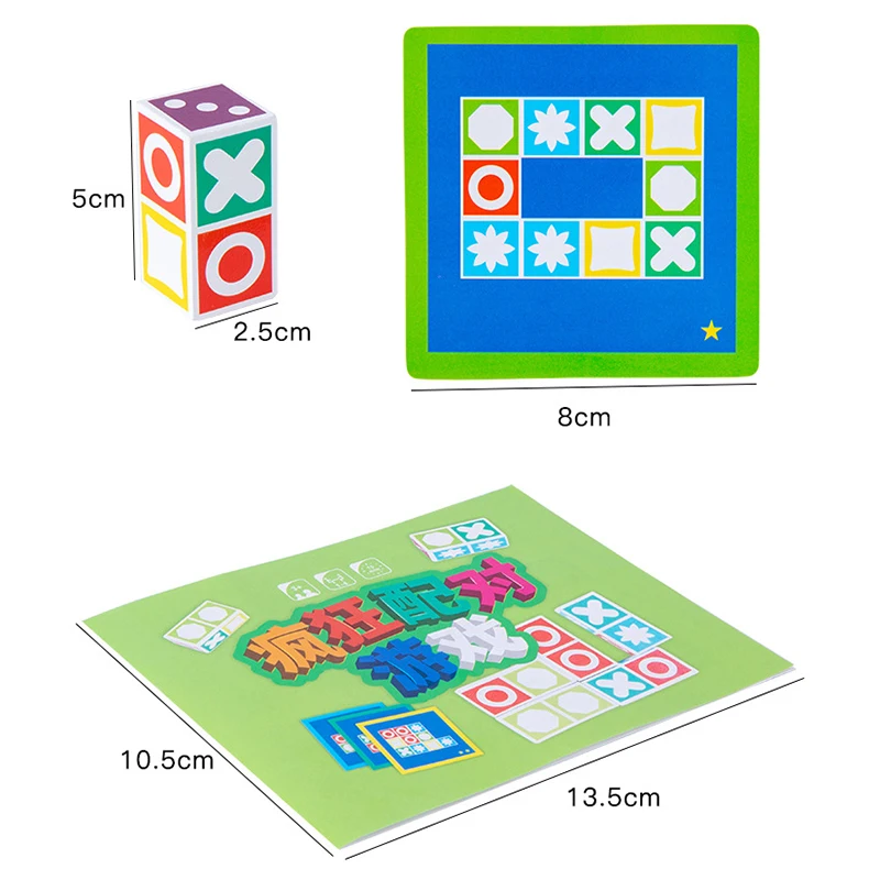 New Kids Fun Flip Matching Puzzle Blocks Party Games Children Logic Thinking Training Variety Interactive Game Educational Toys
New Kids Fun Flip Matching Puzzle Blocks Party Games Children Logic Thinking Training Variety Interactive Game Educational Toys