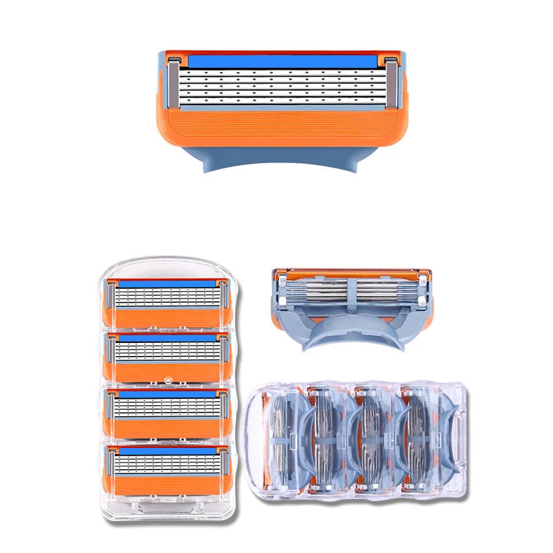 LGT G lettee 8pcs/lot Professional 5 Layers Shaving Razor BladesБритва слоев 8 лезвий Compatible For Men Face Care | Красота