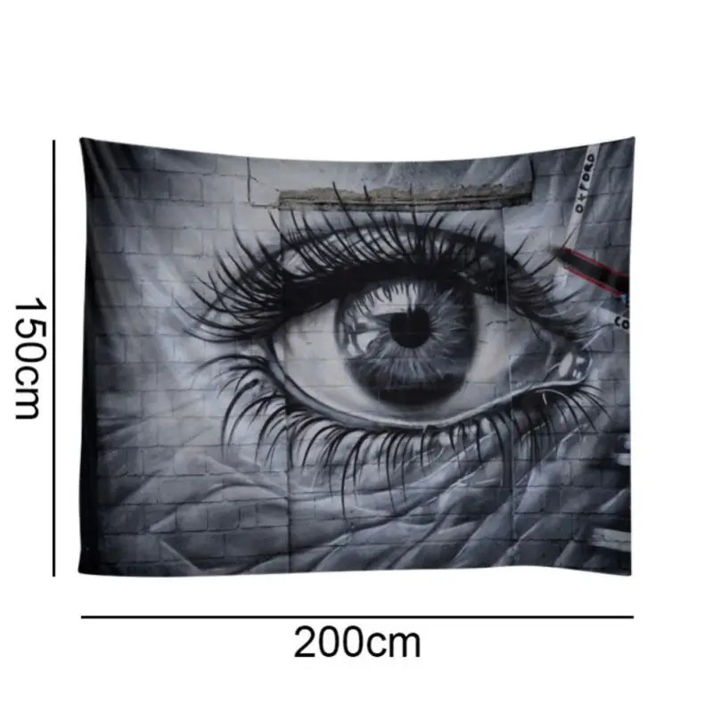 Home Tapestry Large Eye Print Tapestries Art Decorative Picnic Bedsheet Wall Art Decor For Bedroom Living Room Dorm 
Home Tapestry Large Eye Print Tapestries Art Decorative Picnic Bedsheet Wall Art Decor For Bedroom Living Room Dorm