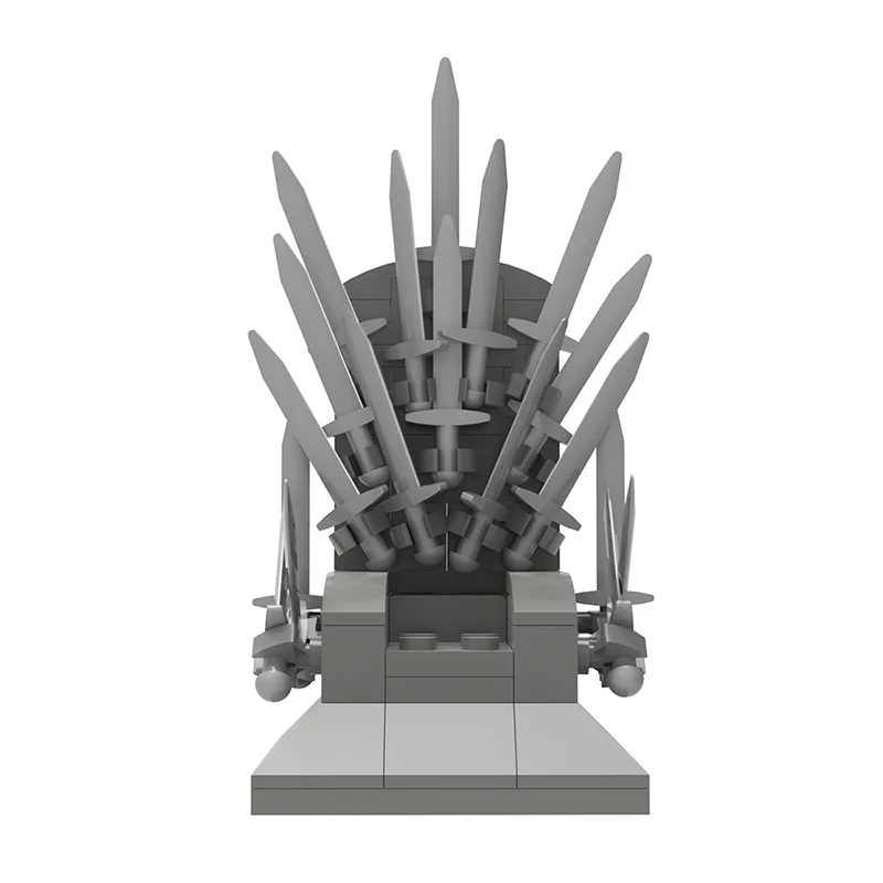 MOC Kingdoms Authority Chair Building Block Kit American Fantasy TV Series Ending Game Revealed Seat Brick Model Kid Brain Toy
MOC Kingdoms Authority Chair Building Block Kit American Fantasy TV Series Ending Game Revealed Seat Brick Model Kid Brain Toy