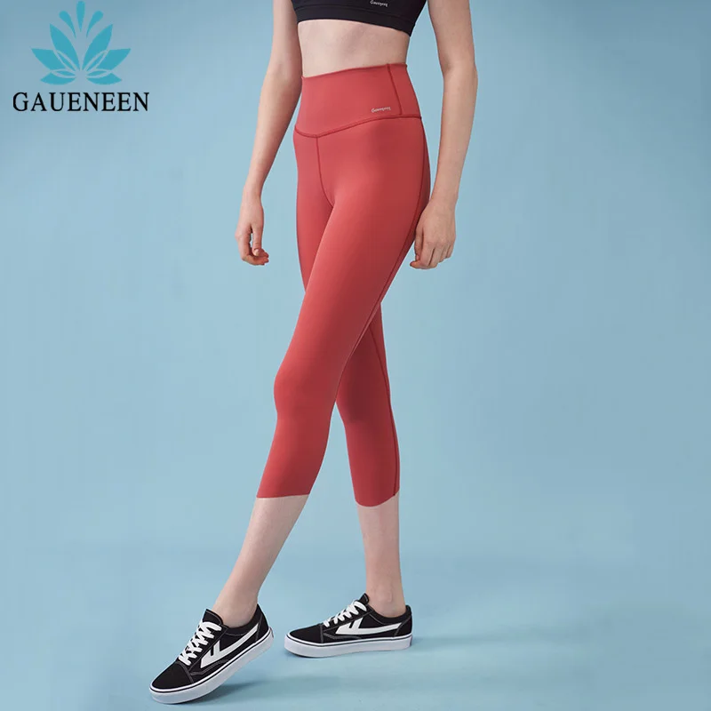 GAUENEEN Women High Waist Yoga Pants Sportswear Running Workout Fitness Leggings Stretch Push Up Sport Tights 3/4 Pants Capris
GAUENEEN Women High Waist Yoga Pants Sportswear Running Workout Fitness Leggings Stretch Push Up Sport Tights 3/4 Pants Capris