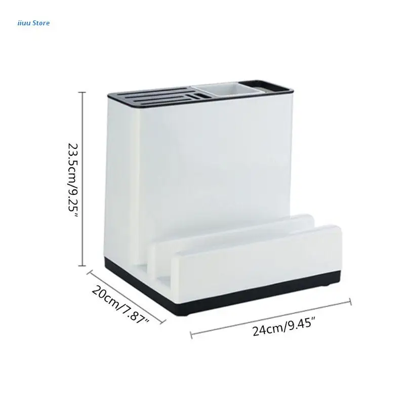 Kitchen Utensil Storage Rack Multifunction Cutting Board Knife Spoons Chopsticks
Kitchen Utensil Storage Rack Multifunction Cutting Board Knife Spoons Chopsticks