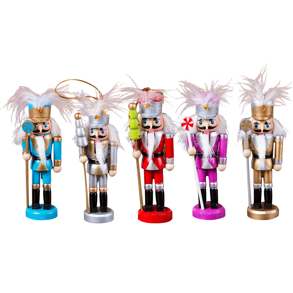 12cm Christmas Nutcracker Ornaments Wooden Soldier Christmas Tree Pendant New Year Decoration Kids Gifts Home Decor Wondeful
12cm Christmas Nutcracker Ornaments Wooden Soldier Christmas Tree Pendant New Year Decoration Kids Gifts Home Decor Wondeful