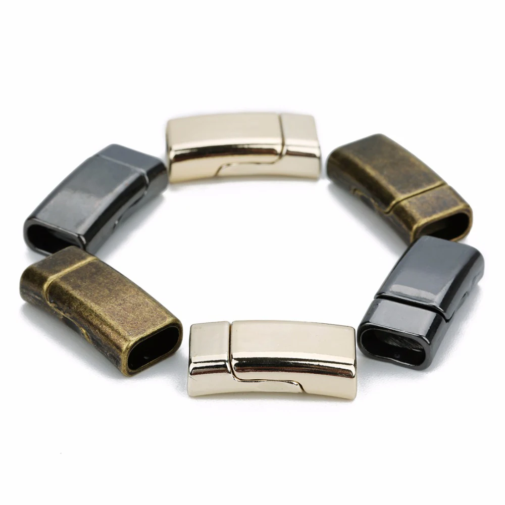 5 PCS/Pack 10*5mm Rectangular Magnetic Buckle Connection Bracelet End Buckle Suitable For Flat Leather Rope Making DIY Jewelry
5 PCS/Pack 10*5mm Rectangular Magnetic Buckle Connection Bracelet End Buckle Suitable For Flat Leather Rope Making DIY Jewelry