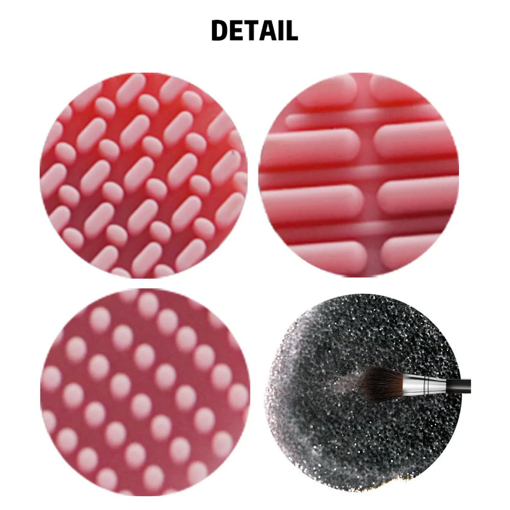 Makeup Brushes Cleaning Pad Foundation Washing Brush Scrubber Board Cleaning Mat Makeup Brush Cleaner Cosmetic Cleaning Tool
Makeup Brushes Cleaning Pad Foundation Washing Brush Scrubber Board Cleaning Mat Makeup Brush Cleaner Cosmetic Cleaning Tool