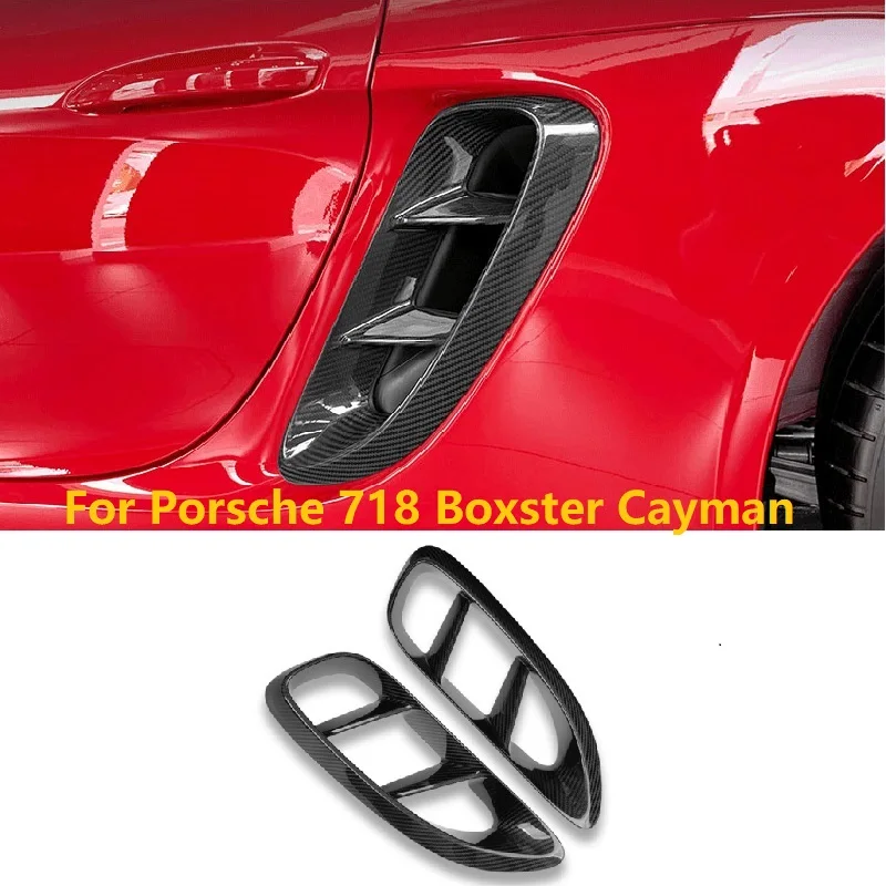 Car Accessories Carbon Fiber Air Fender Vent Intake Side Scoop Blades Fit For Porsche 718 Boxster Cayman 2016-2018
Car Accessories Carbon Fiber Air Fender Vent Intake Side Scoop Blades Fit For Porsche 718 Boxster Cayman 2016-2018