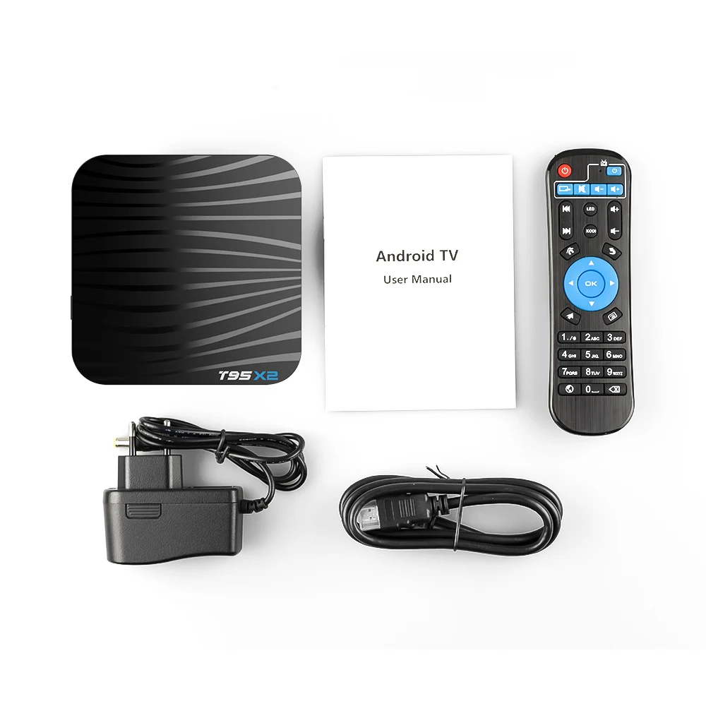T95 X2 Smart Tv Box 4k Android 8.1 Amlogic S905X2 Quad Core android tv box 2.4G WiFi 16GB/32GB Media Player set top box HD
T95 X2 Smart Tv Box 4k Android 8.1 Amlogic S905X2 Quad Core android tv box 2.4G WiFi 16GB/32GB Media Player set top box HD