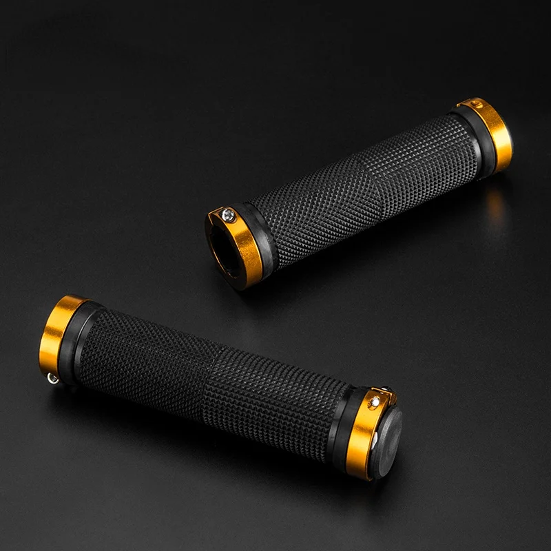 Bicycle Grips Ergonomic Shock Absorption Comfortable Grips MTB Road Bike Unilateral Lock Rubber Grips Accessories
Bicycle Grips Ergonomic Shock Absorption Comfortable Grips MTB Road Bike Unilateral Lock Rubber Grips Accessories